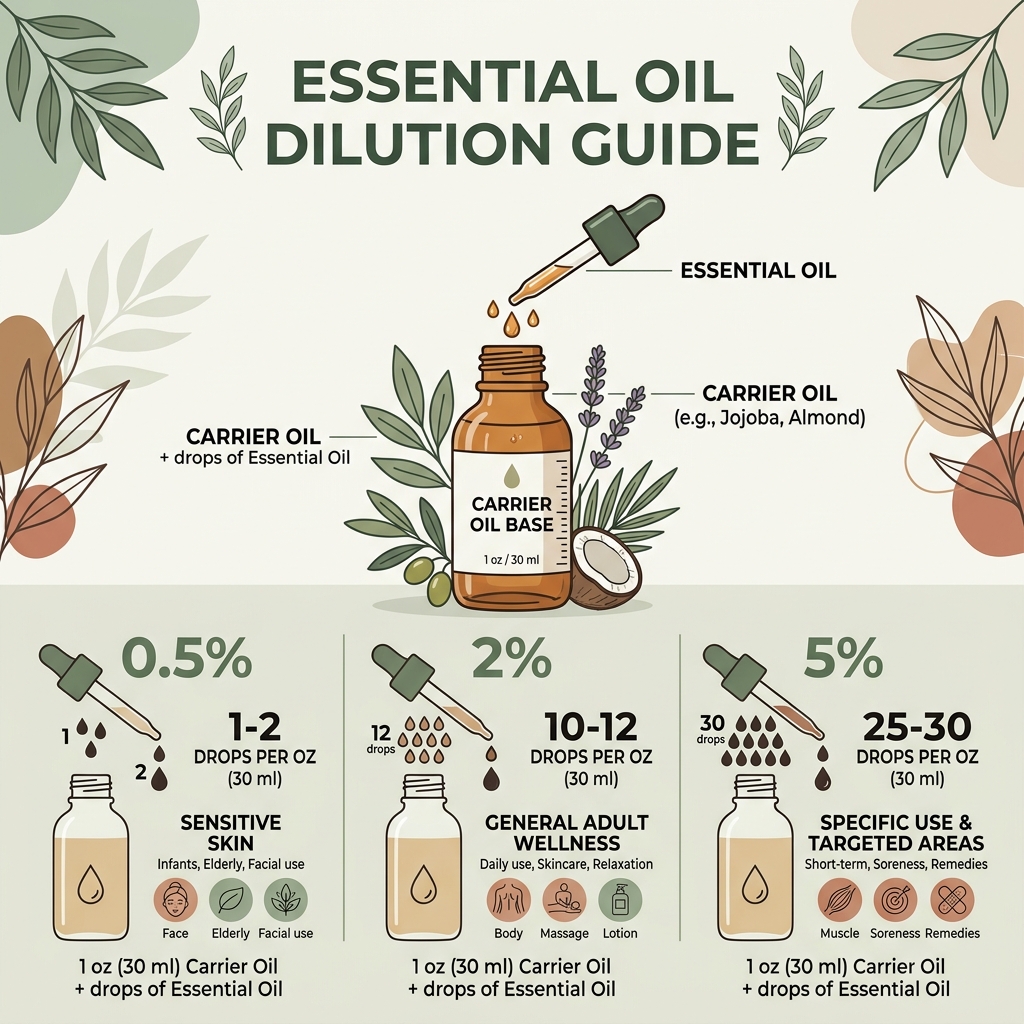 Essential Oil Dilution Chart