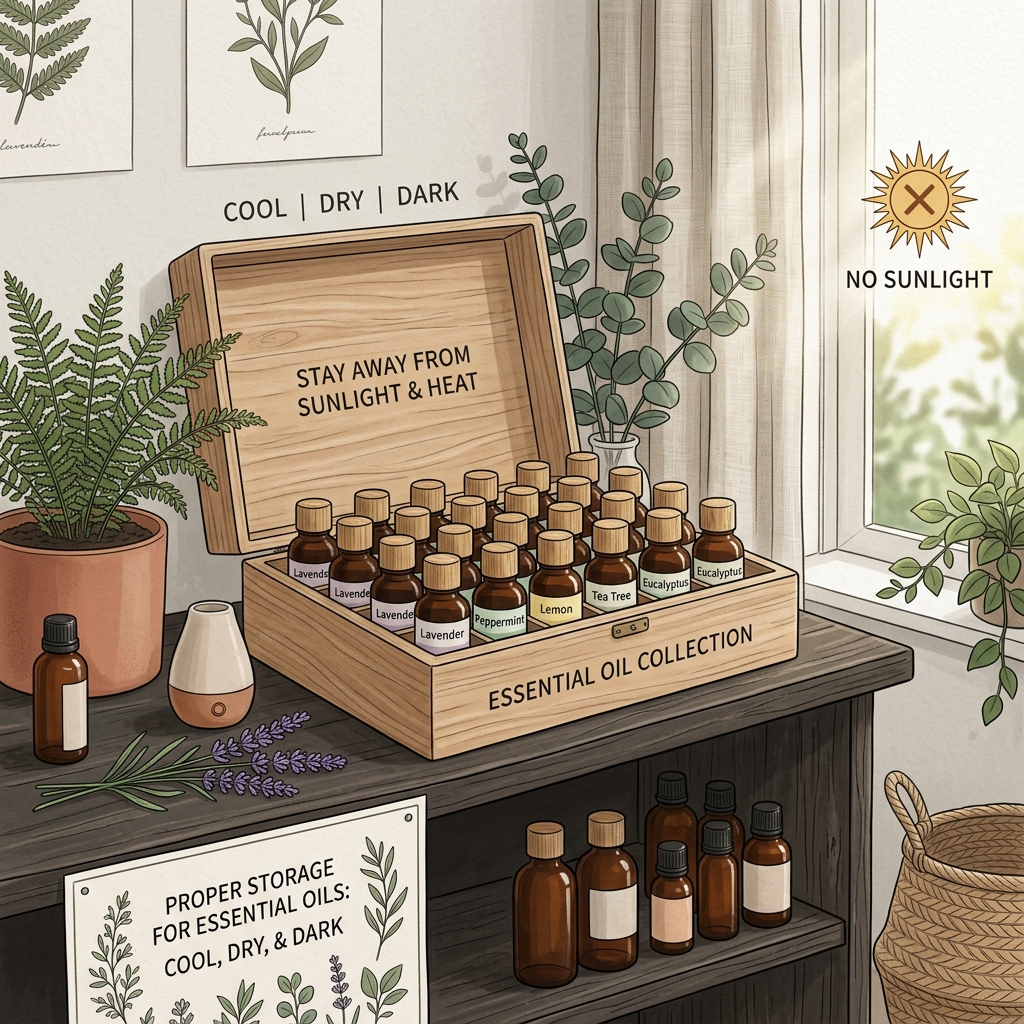 Essential Oil Storage Guide