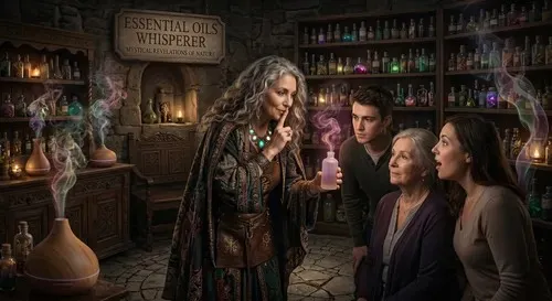Essential oil ritual